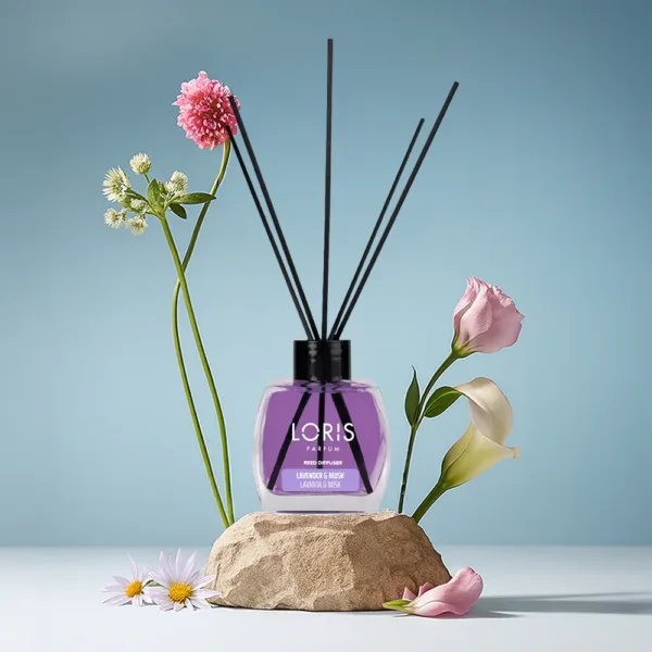 Lavanda və Müşk Qamışı Ətirli Çubuq Hava Təravətləndiricisi 120 ML
